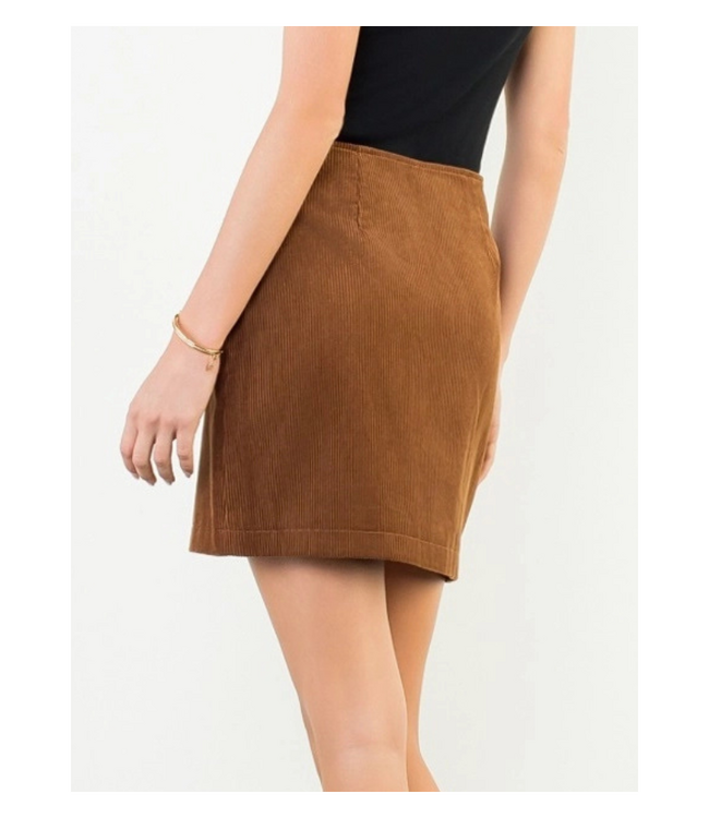 Thalia Corduroy Mini Skirt