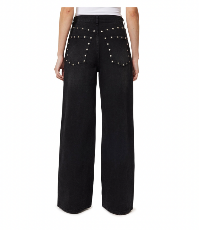 Gemma Wide Leg Studded Slouch