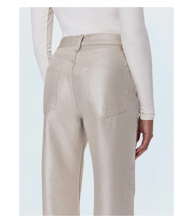 Tate High Rise Bowed Wide Leg Jeans