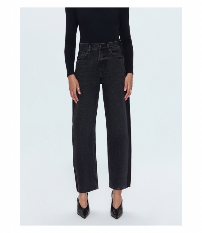 Wes High Rise Barrel Jeans