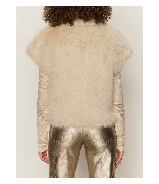 Silky Fur Vest