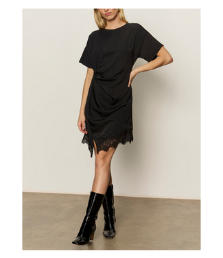 Sanctuary Satin Mix T-Shirt Dress