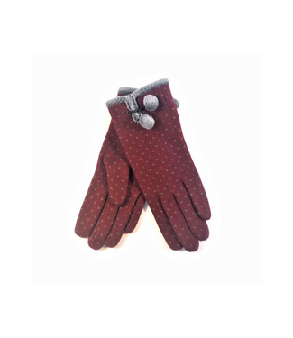 Shihreen Sage Gloves - Wine