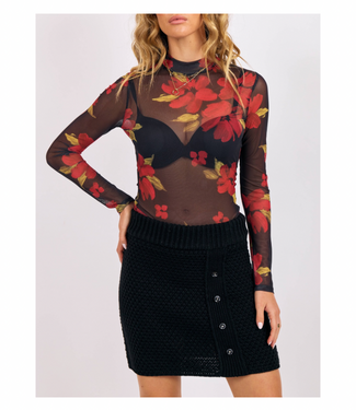 Sage The Label Gypset Glamour Mesh Top