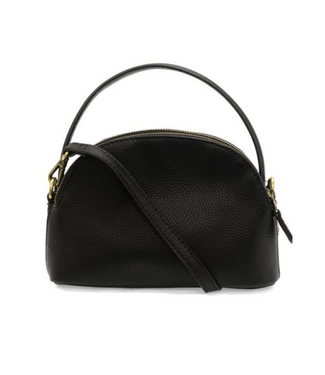 Larissa Dome Crossbody - Black
