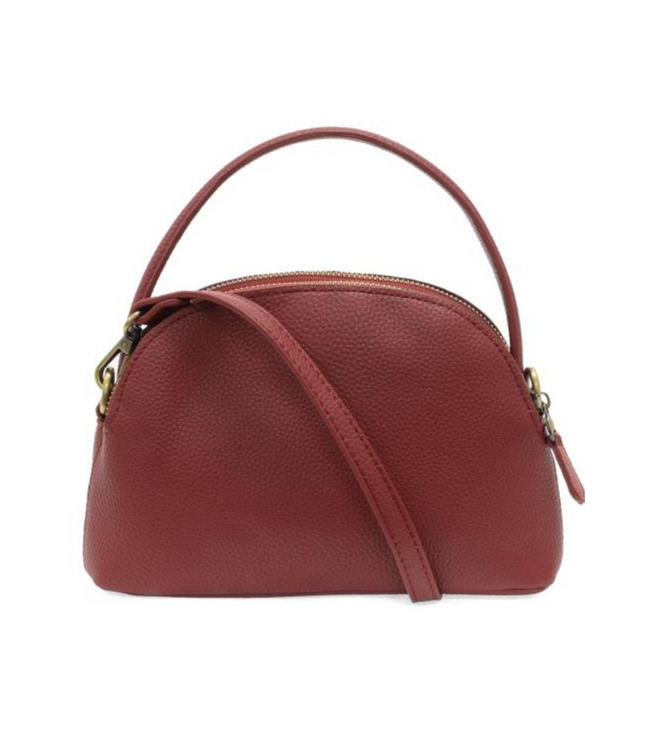 Larissa Dome Crossbody - Ruby