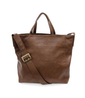 Alma Buckle Tote - Russet