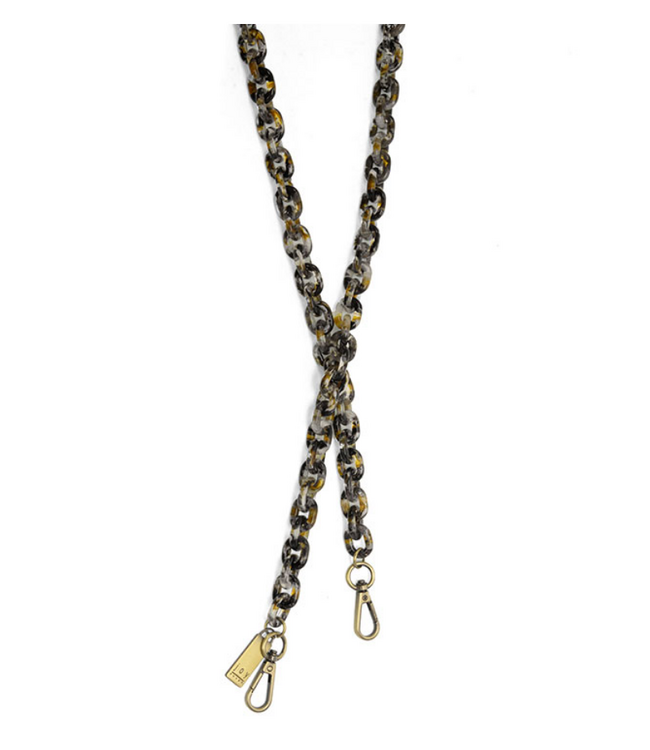 Lucite Cable Chain Strap - Neutral