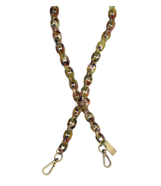 Lucite Cable Chain Strap - Autumnal