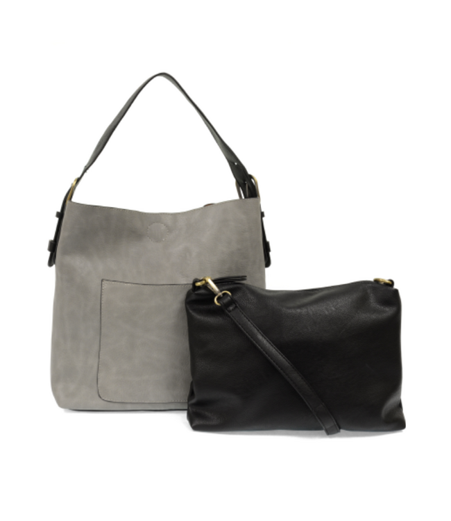 Hobo Handbag - New Heathered Grey