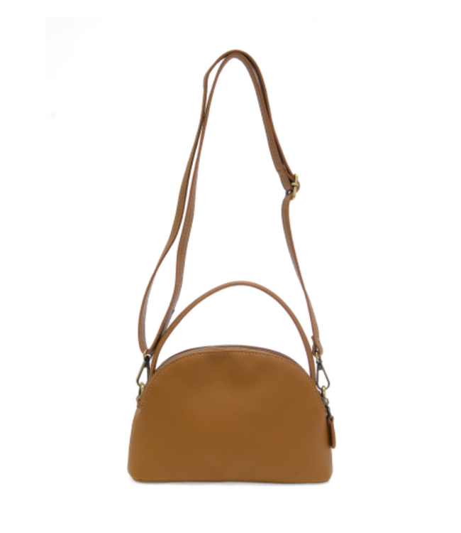 Larissa Dome Crossbody - Saddle