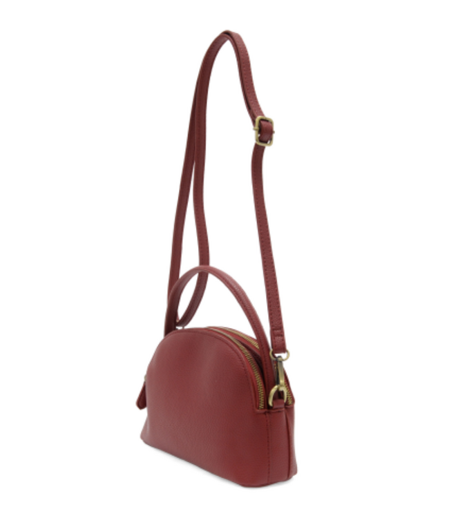 Larissa Dome Crossbody - Ruby