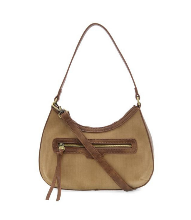 Courduroy Hallie Hobo Bag - Camel