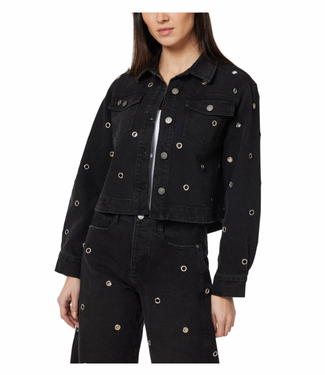 Habitual Embellished Crop Overshirt Jacket