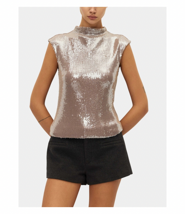Elodie Sabrina Sequin Top