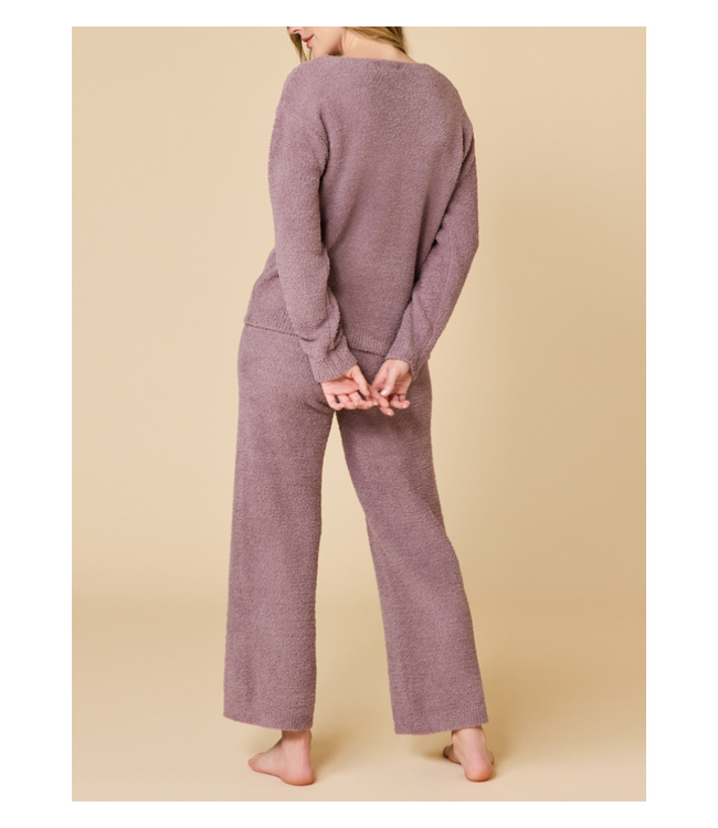 Marshmallow V-Neck Lounge Set