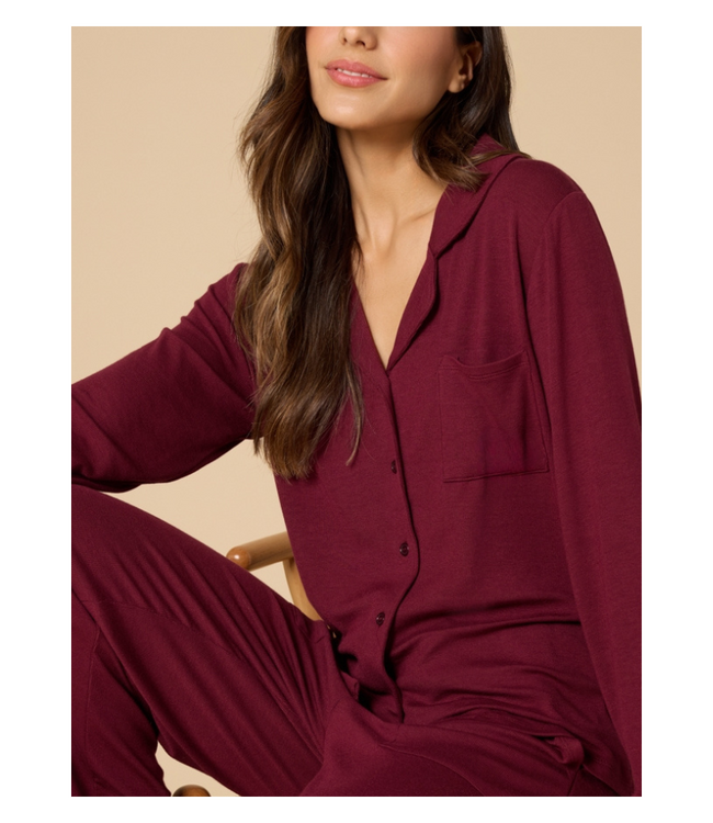 Soft Slim Collar PJ Set