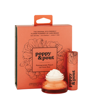 Poppy & Pout Pomegranate Lip Care Duo Poppy & Pout Pomegranate Lip Care Duo