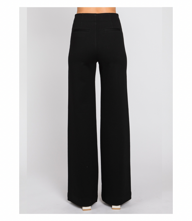 Layla Ponte Wide Leg Trouser