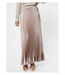 French Connection Marielle Metallic Satin Maxi Skirt