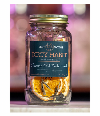 Dirty Habit Cocktails Classic Old Fashioned Cocktail Mix