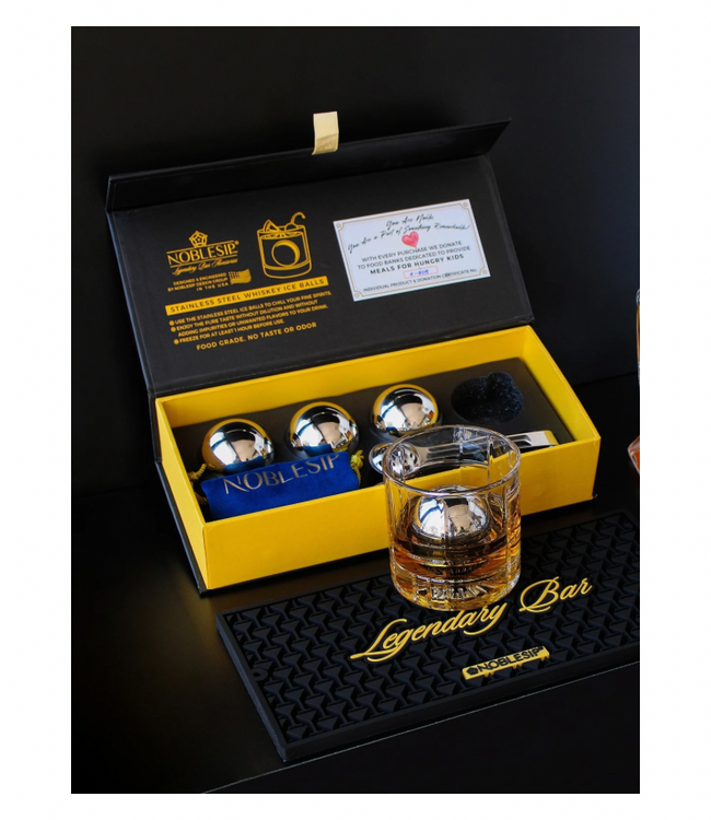 NOBLESIP Whiskey Innovative Chilling Ice Balls