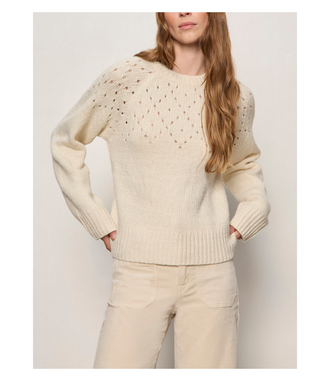 Femme Openwork Sweater