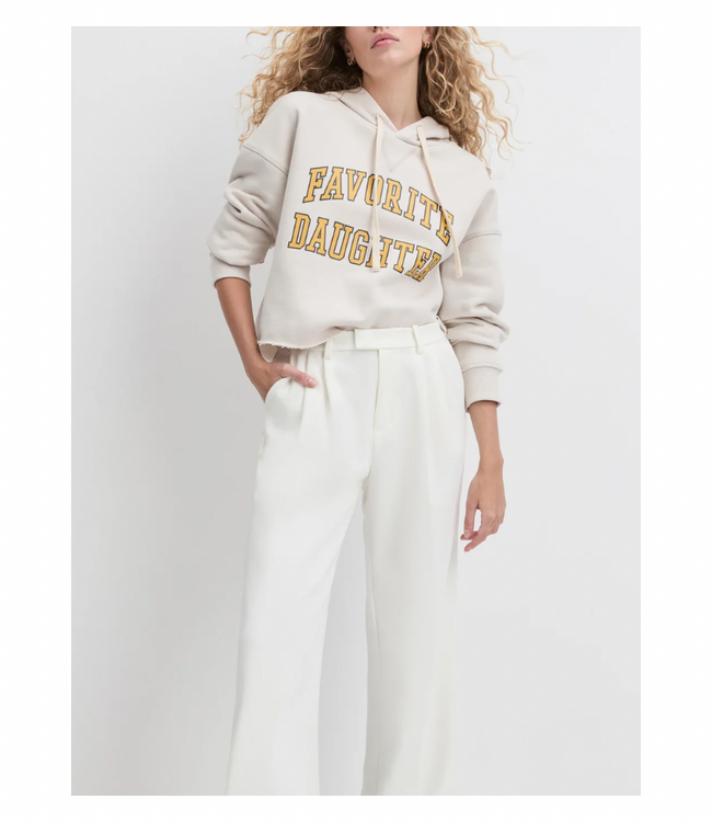 The Cropped Collegiate Hoodie