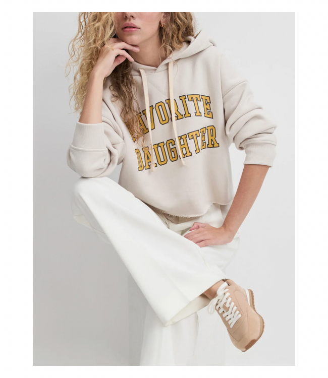 The Cropped Collegiate Hoodie
