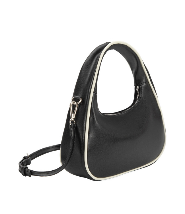 Sarita Recycled Vegan Top Handle - Black