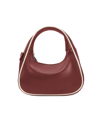 Melie Bianco Sarita Recycled Vegan Top Handle - Burgundy