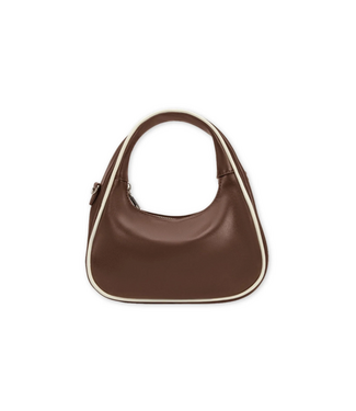 Melie Bianco Sarita Recycled Vegan Top Handle - Chocolate