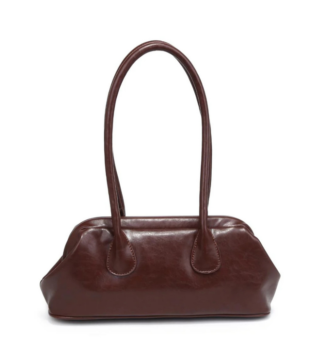 Nina Shoulder Bag - Chocolate