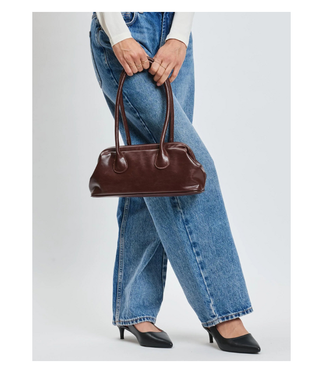 Nina Shoulder Bag - Chocolate