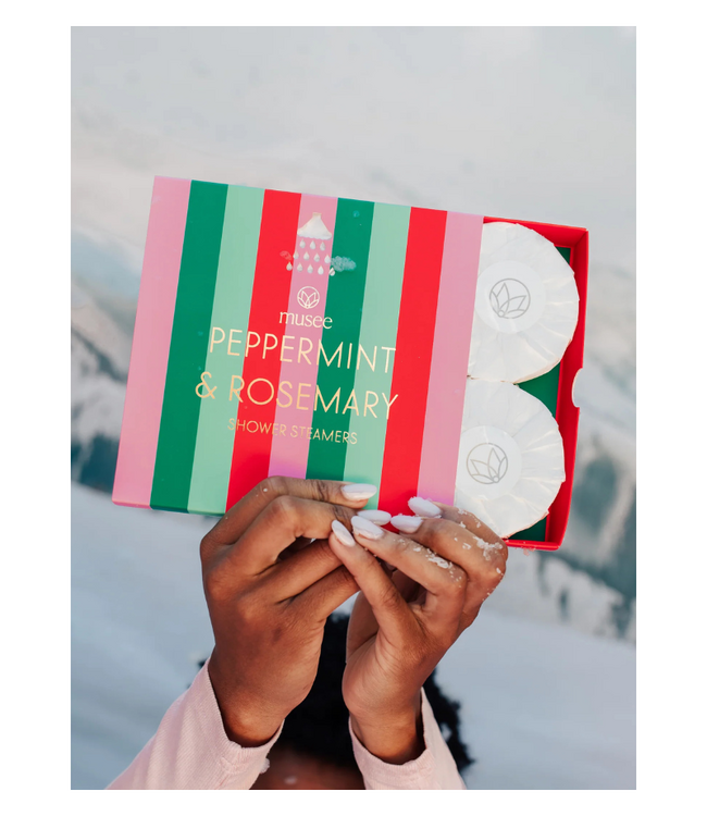 Peppermint and Rosemary Shower Steamers