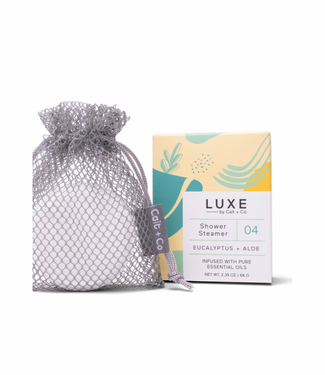 Cait & Co Luxe Eucalyptus + Aloe Shower Steamer