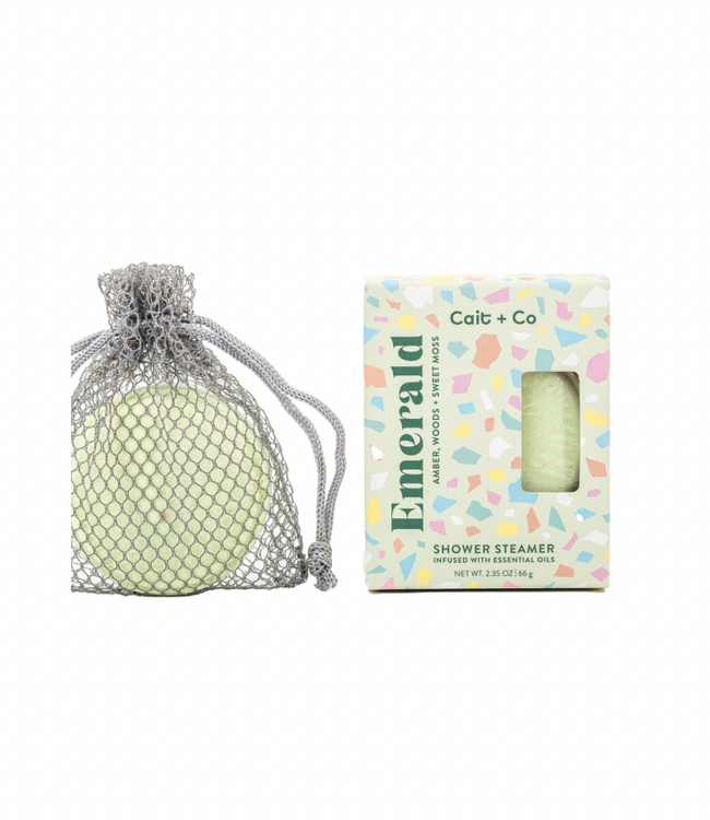 Gem Shower Steamer - Emerald