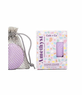 Cait & Co Gem Shower Steamer - Amethyst