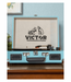 JupiterGear Victor Metro Dual Bluetooth Suitcase 3-Speed Turntable-Turquoise