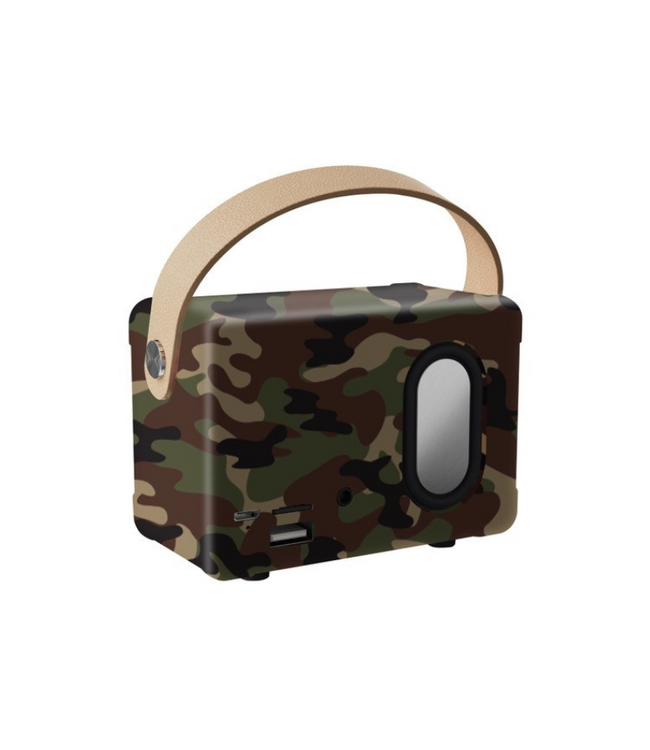 Camo Print Vintage Speaker