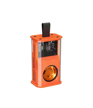 Tech Trendz Transparent Wireless Speaker-Orange
