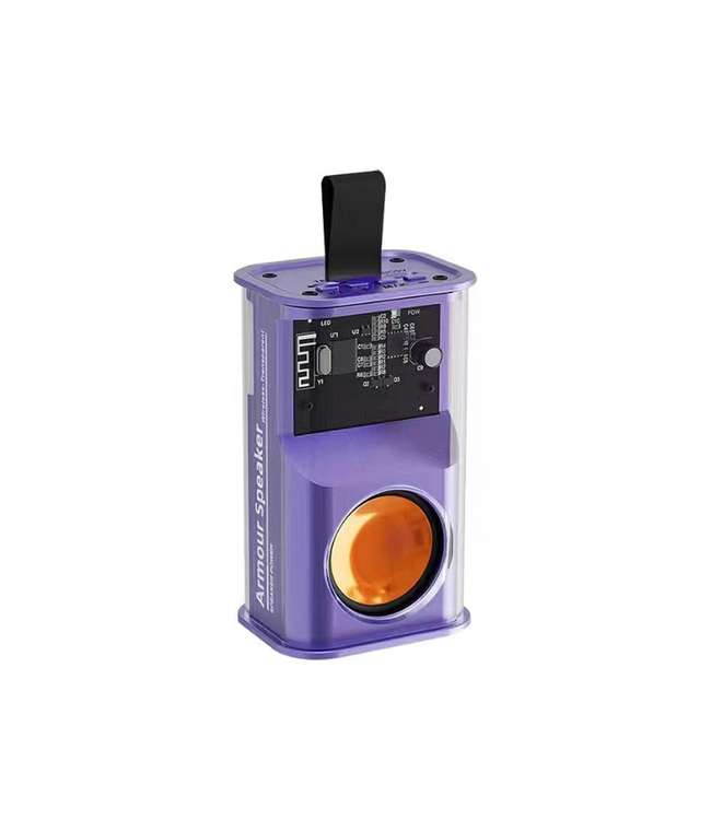 Transparent Wireless Speaker-Purple