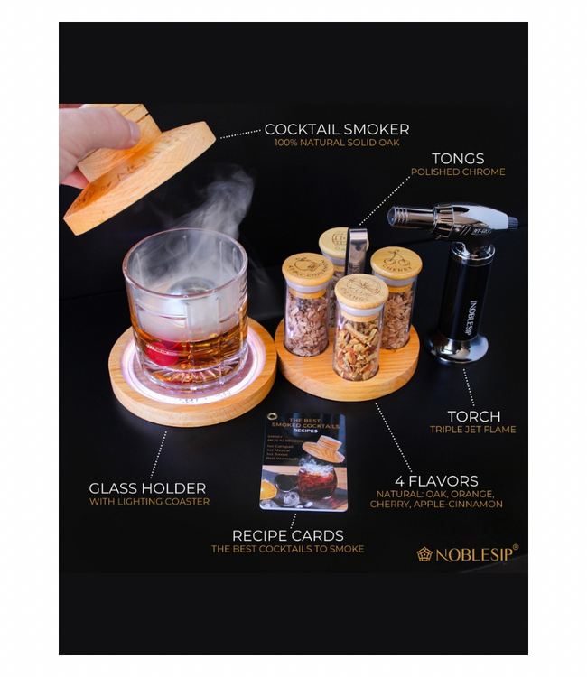 Cocktail Smoker Kit Smoky Pro