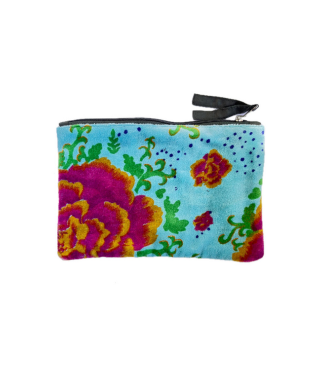 Napoli Bag - Blue Peonies