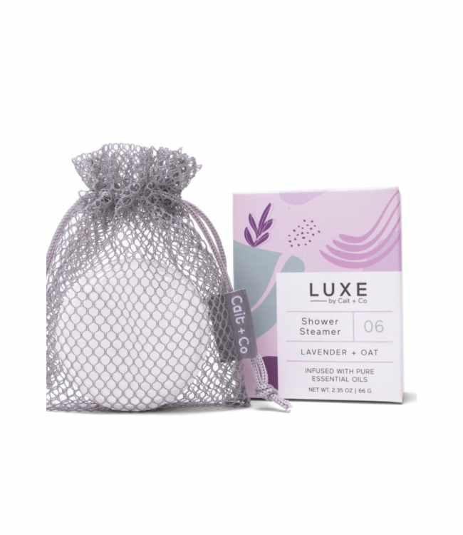 Luxe Lavender + Oat Shower Steamer