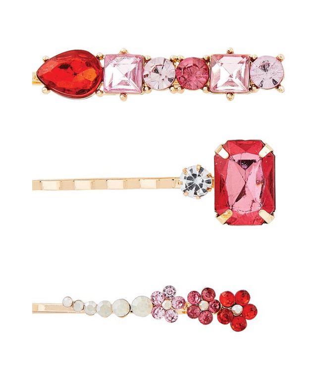 Crystal Hair Pins - Confetti Jewels
