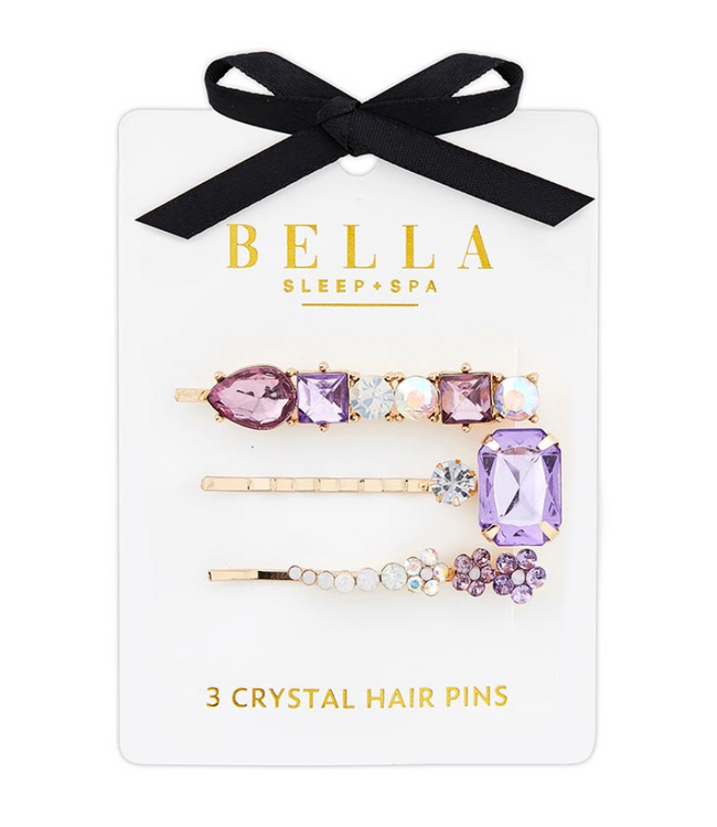 Crystal Hair Pins - Lavender Jewels