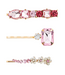 Bella Sleep + Spa Crystal Hair Pins - Rose Jewels