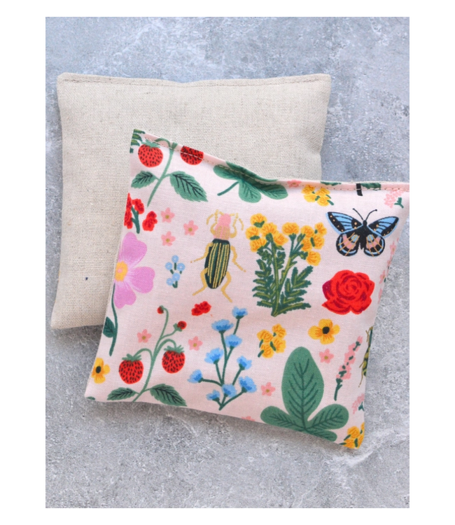 Curio Floral in Blush Pink Cotton Lavender Sachet Bundle