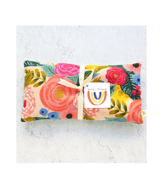 Juliet Rose Pink Canvas Oversized Eye Pillow - Unscented